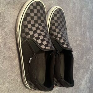 Mens Checkered Vans. Size 10.5